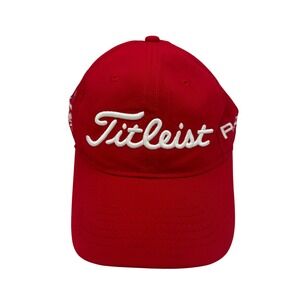 Titleist Pro V1 Red Golf Cap Hat Adult OSFA